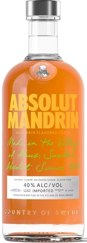 Absolut Mandarin Vodka