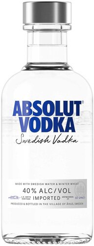 Absolut 80 Proof Vodka