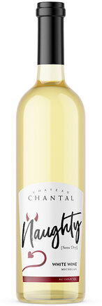 Chateau Chantal Naughty Semi Dry White Wine