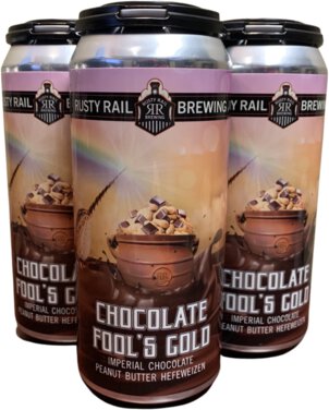 Rusty Rail Chocolate Fools Gold 4PK Cans
