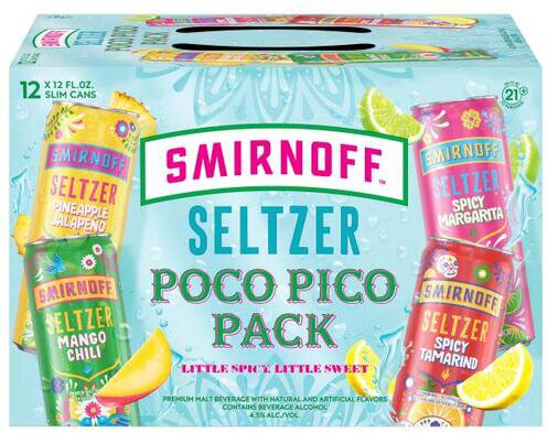 Smirnoff Seltzer Poco Pico Variety Pack