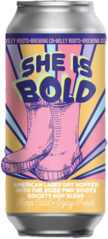 Wiley Roots She Is Bold Cn16oz Ea