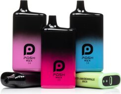 Posh Max 5200 Puff Strawberry Ice