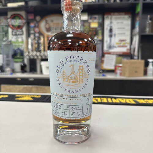 OLD POTRERO STRAIGHT RYE SINGLE BARREL