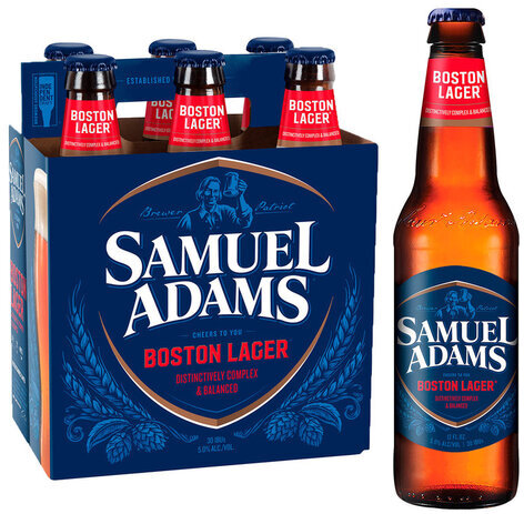 Sam Adams Boston Lager 6pk Bottle