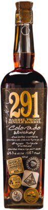 291 Single Barrel Colorado Whiskey