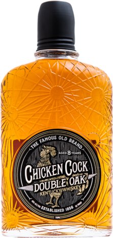 Chicken Cock Double Oak Whiskey 8 Years Old