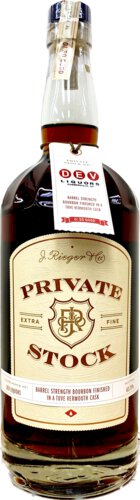 J Rieger Private Stock Barrel Pick