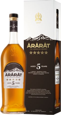Ararat 5 Year VSOP Gift Set