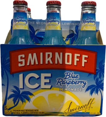 Smirnoff Ice Blue Raspberry Lemonade 6PK Bottles