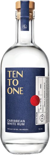 Ten To One Caribbean White Rum 750ML
