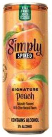 Simply Spiked Hard Peach