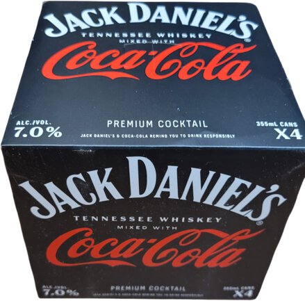 Jack Daniel's & Coca Cola RTD