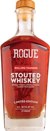Rogue Spirits Rolling Thunder Stouted Whiskey Cask Strength Lmtd