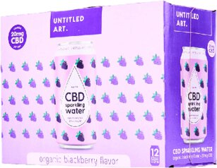 UNTITLED ART CBD BLACKBERRY SELTZER 12PK CAN