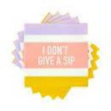 True I Don't Give A Sip Cocktail Napkins 2opk