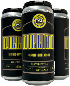 Pour Man's William Cascade Hopped Lager 16oz Cans