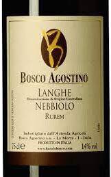 Agostino Bosco Langhe Nebbiolo Rurem