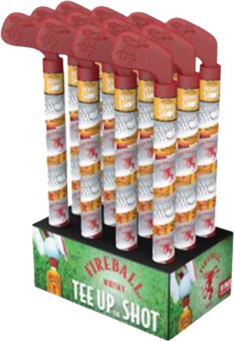 Fireball Cinnamon Whiskey Shot Golf Club