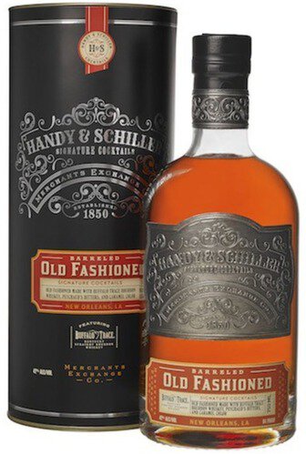 Handy & Schiller Barreled Old Fashioned Signature Buffalo Trace Bourbon Cocktail