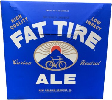 New Belgium Fat Tire 12PK Bottles