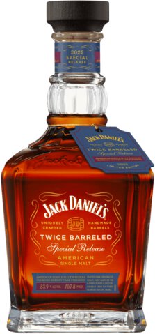 Jack Daniels Special Release Twice Barreled American Single Malt