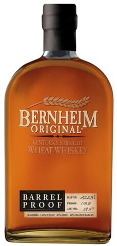 Bernheim Original Barrel Proof Kentucky Straight Wheat Whiskey Batch B923