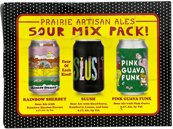 Prairie Mixed Pack Sour Ale Variety 12oz Cans