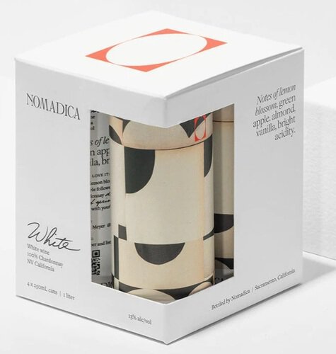 Nomadica Whispers White 250ml Cans