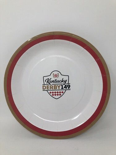 Kentucky Derby Tableware 149th Kentucky Derby Logo Red Dinner
