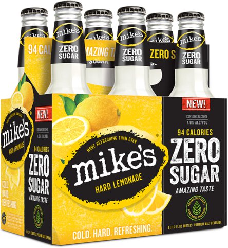 Mike's Zero Lemon 12oz Nr