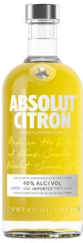 Absolut Citron Flavored Vodka