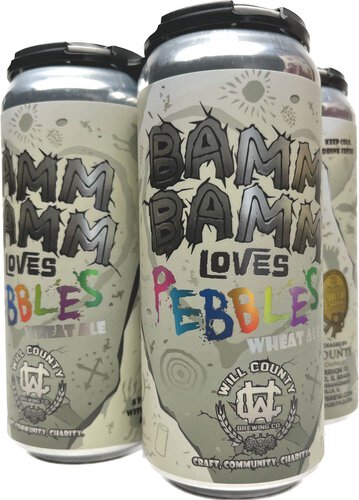 Will County Brewing Bam Bam Loves Pebbles