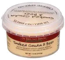 DI BRUNOS SMOKED GOUDA & BEER CHEESE SPREAD