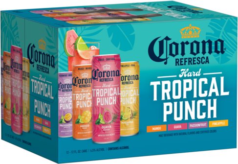 Corona Refresca Hard Tropical Punch Variety