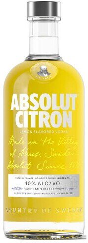 Absolut Citron Flavored Vodka
