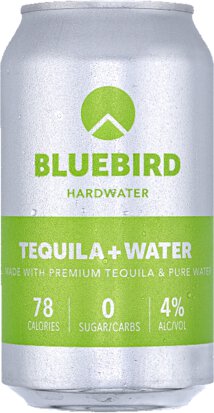 Bluebird Tequila Water