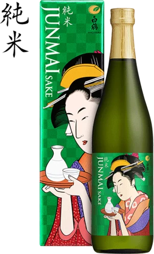 Hakutsuru Ukiyo E Junmai Daiginjo Sake