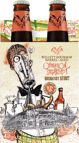 Flying Dog Barrel Aged Operation Breakfast Stout 12oz Btls