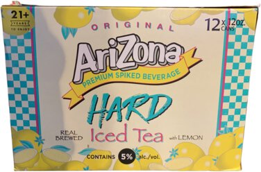Arizona Hard Lemon Iced Tea 12PK Cans