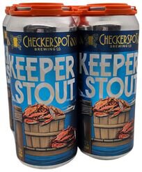 Checkerspot Keeper Stout Cans