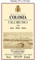 Gutierrez Colosia Jerez-Xeres-Sherry Oloroso Seco