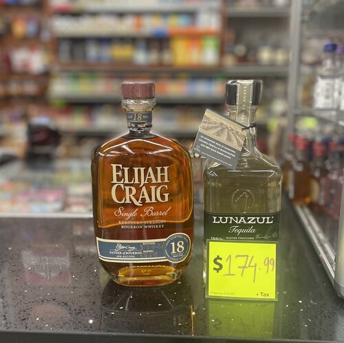 Elijah Craig 18 yrs + Lunazul Blaco