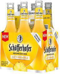 SCHOFFERHOFER JUICY PINEAPPLE HEFEWEIZEN BOTTLES
