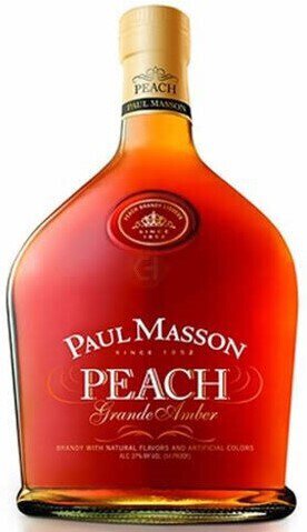 Paul Masson Grande Amber Peach Brandy