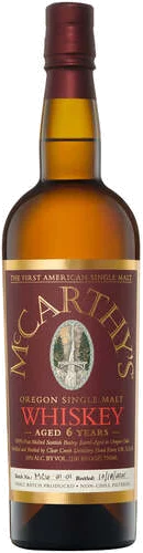 McCarthy's 6 Year Old Oregon Single Malt Whiskey