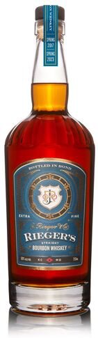 J. Rieger & Co. Straight Bourbon Whiskey Botted in Bond