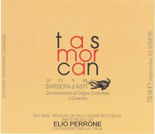 Elio Perrone Tasmorcan Barbera