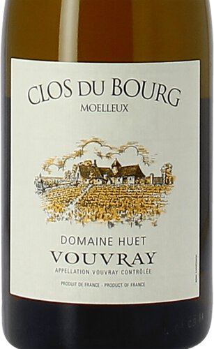 Huet Vouvray Clos Bourg Moelleux 750ml