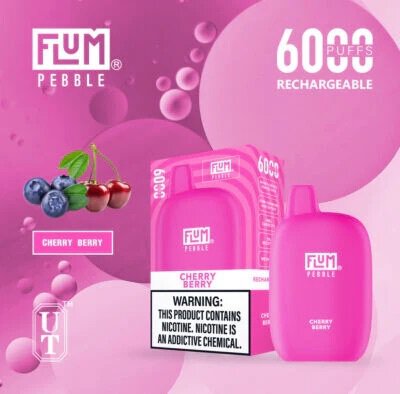 Flum Pebble Cherry Berry